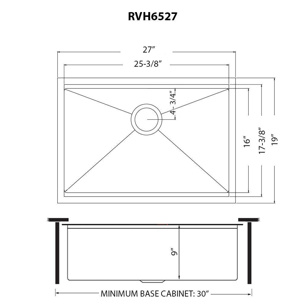 Matte Gold Stainless Steel 27" Workstation Undermount Kitchen Sink