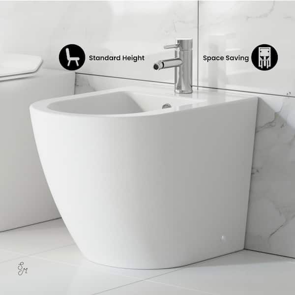 Swiss Madison St. Tropez Elongated Smart Bidet Toilet Single Other