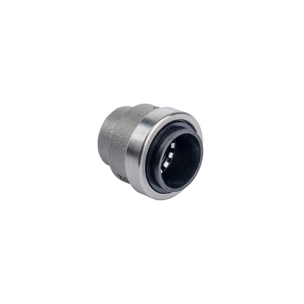 QUICKFITTING 1/2 in. Stainless Steel Push-to-Connect Push Cap (End Stop) Fitting