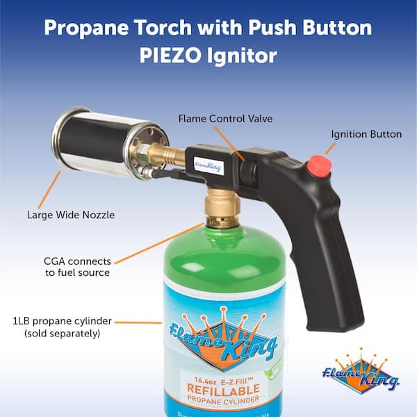 Flame king store propane torch