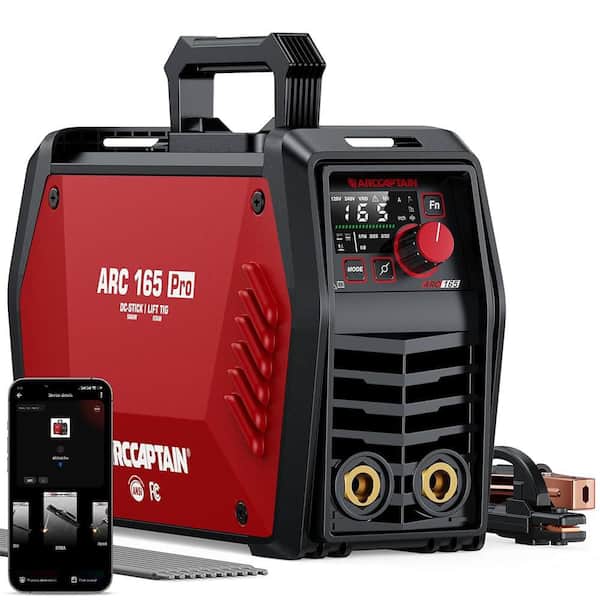 ARCCAPTAIN 165 Amp 120/240 Volts Electric (AC) Stick Welder app