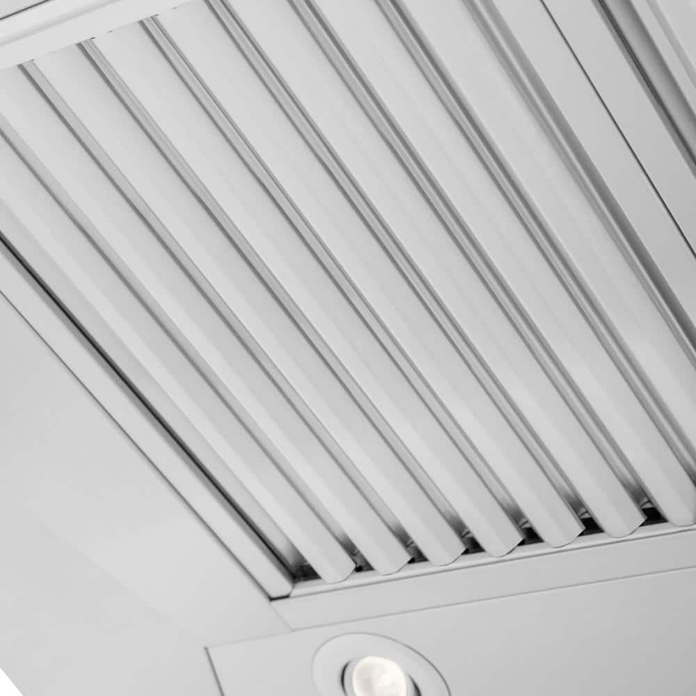36" Stainless Steel Convertible Wall Mounted Range Hood