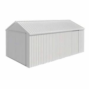 12 ft. W x 20 ft. D Single Garage Metal Shed, Double Door Outdoor Storage Unit Metal Garage Storage Shed(240 sq. ft.)