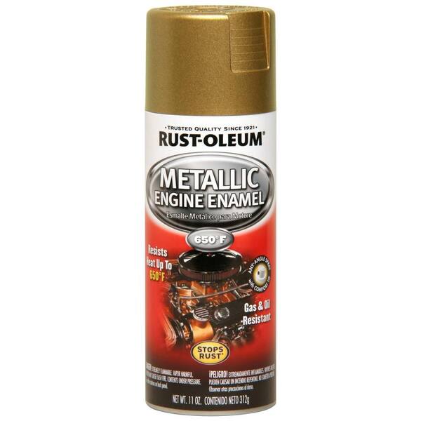 Rust-Oleum Automotive 11 oz. Engine Metallic Gold Flake Spray (6-Pack)