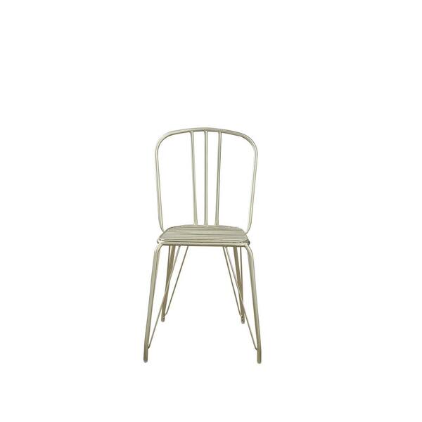 Acme Furniture Orania Glossy Champagne Side Chair