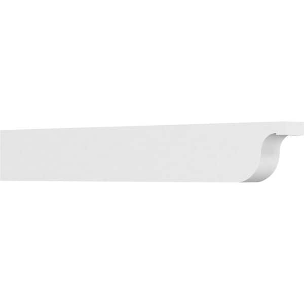 Ekena Millwork 3 in. x 6 in. x 42 in. Standard Del Monte Architectural Grade PVC Rafter Tail Brace