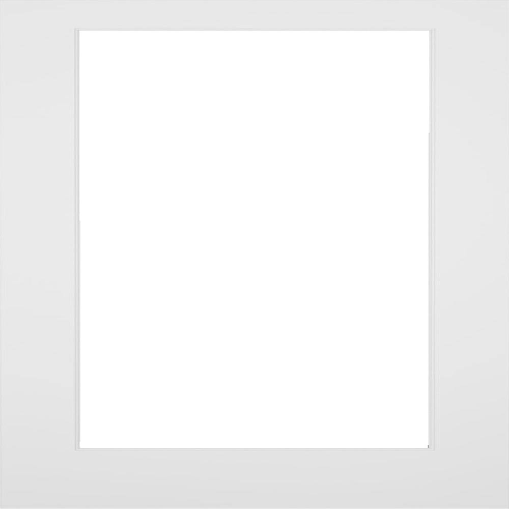 Luxer Home Design 30 in. x 80 in. White Primed 1 Clear Glass Solid Wood Interior Door Slab (1LCWPOV1383080) price history on PriceWatchPro