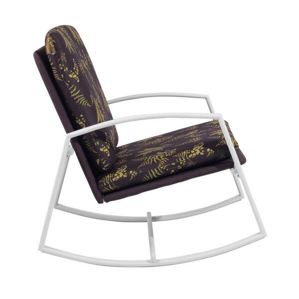 indoor metal rocking chair