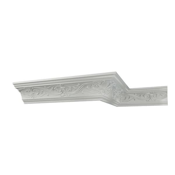 Abel 3.125 in. D x 4.5 in. W x 96 in. L Polyurethane Crown Moulding