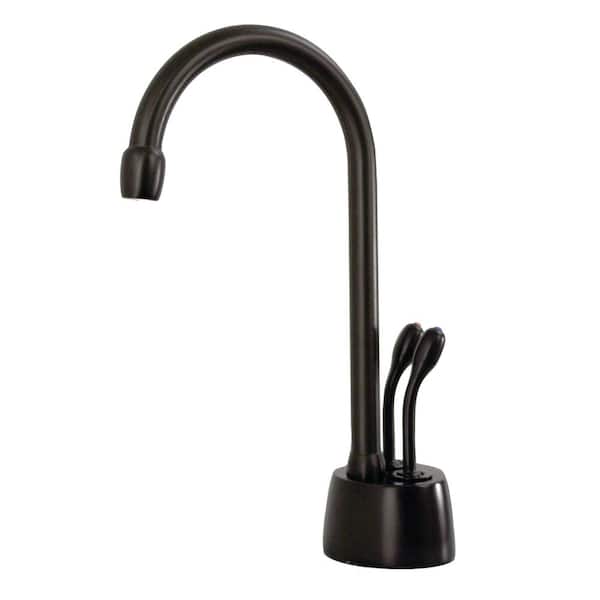 Westbrass Develosah 2-Handle Hot and Cold Water Dispenser Faucet in Oil Rubbed Bronze
