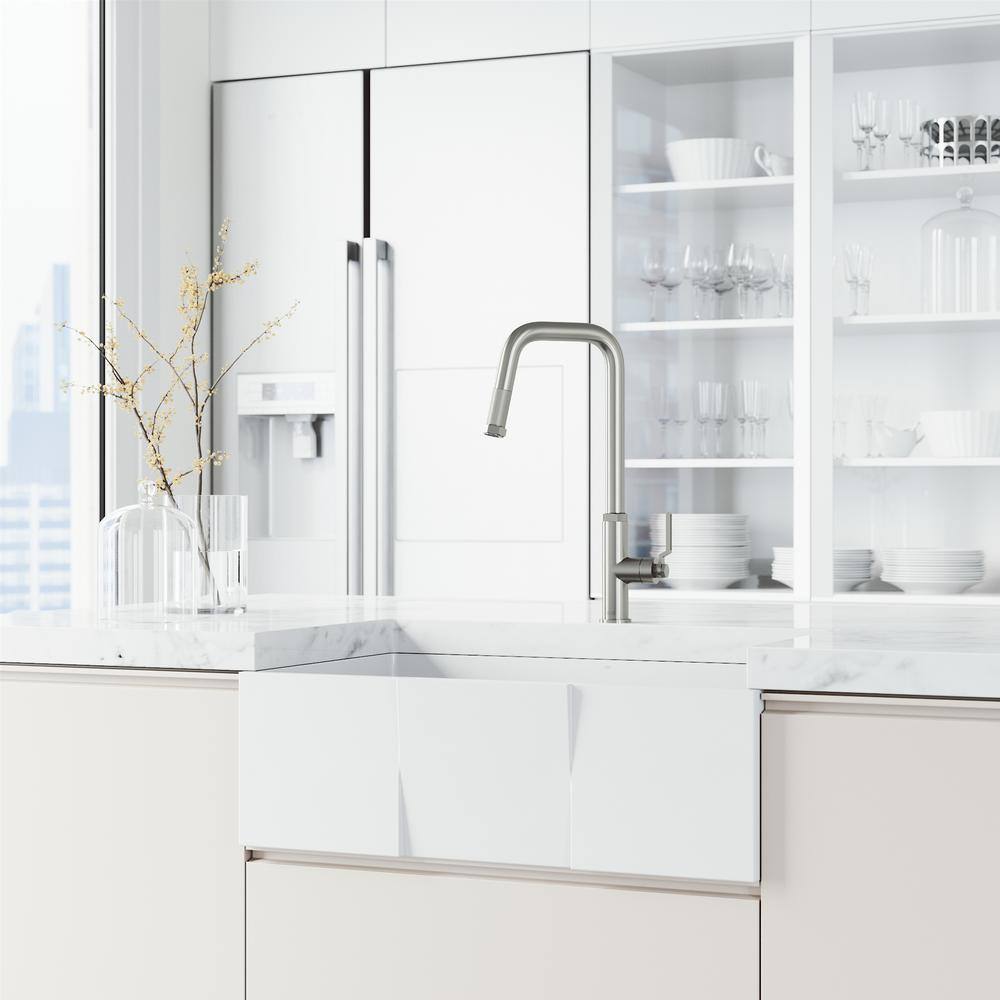 Hart 18" Stainless Steel Pull-Down Kitchen Faucet