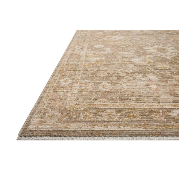 Elora Bark / Spice 13 ft. x 16 ft. Traditional Area Rug