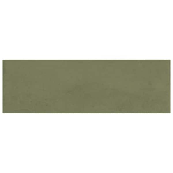 Merola Tile Coco Matte Moss Verde 2 in. x 5-7/8 in. Porcelain Floor and Wall Tile (5.94 sq. ft./Case)