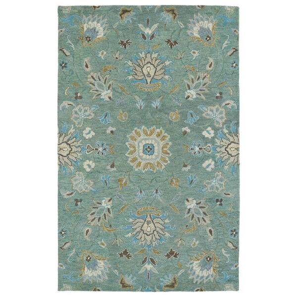 Kaleen Helena Mint 4 ft. x 6 ft. Area Rug