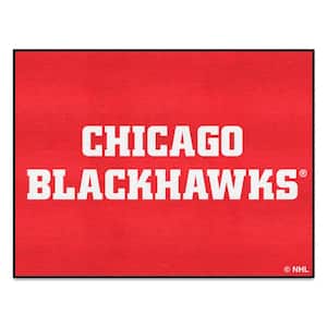 Chicago Blackhawks All-Star Red 34 in. x 42.5 in. Area Rug