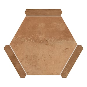 Doscotto Panal Rosso with Clay Picket 8-5/8 in. x 9-7/8 in. Porcelain Floor and Wall Tile (8.064 sq. ft./Case)