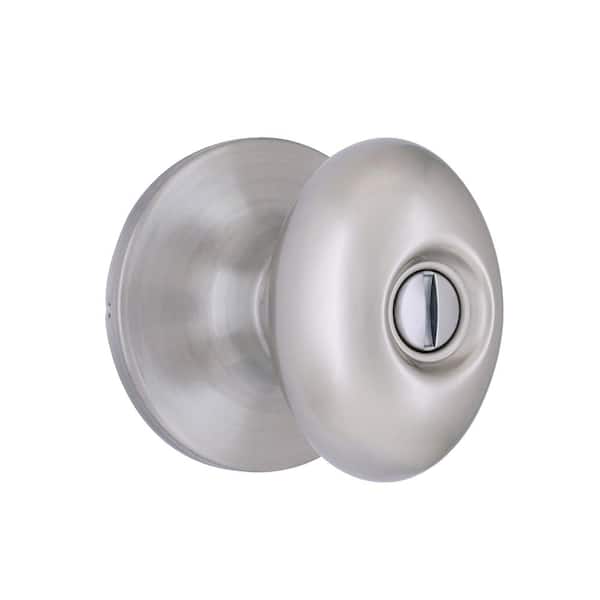 Beale Satin Nickel Privacy Bed/Bath Door Knob