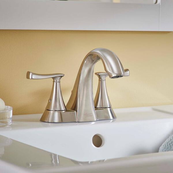 Chatfield 4 in. Centerset 2-Handle Bathroom Faucet in Brushed Nickel