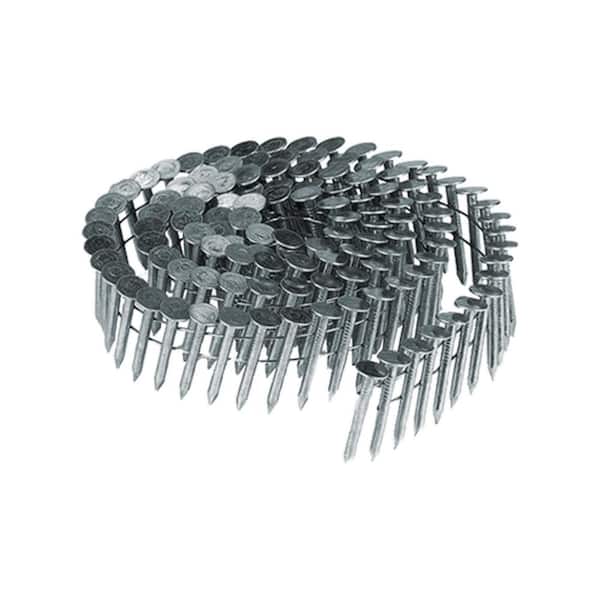 HUTTIG-GRIP 1-1/4 in. x 0.120 Gauge 15-Degree Electro Galvanized Coil Roofing (7200 per Box)