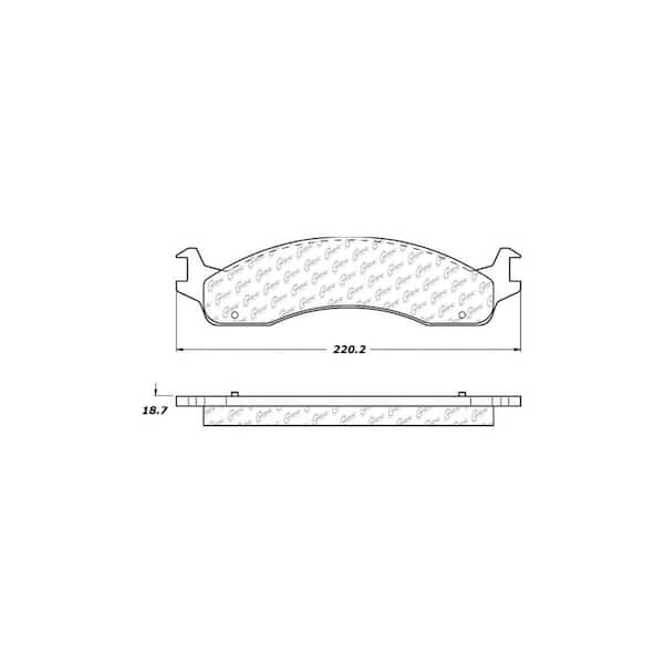 Centric Parts Disc Brake Pad Set