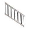 Weatherables Vilano 3.5 ft. H x 6 ft. W Vinyl Tan Stair Railing Kit WTR ...
