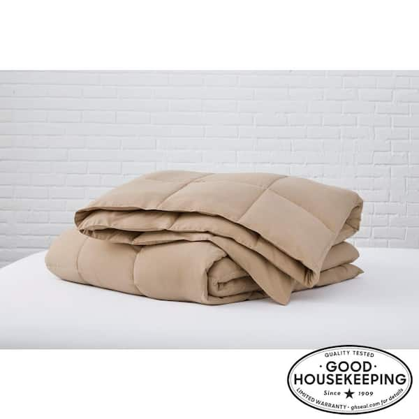 StyleWell Khaki Microfiber Full/Queen ComForter