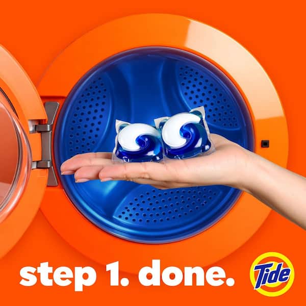 Tide 3 in 1 Original Scent Laundry Detergent Pods, 76-Count
