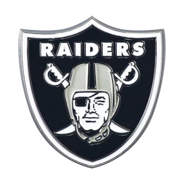 FANMATS NFL - Las Vegas Raiders 3D Molded Full Color Metal Emblem 22596 -  The Home Depot
