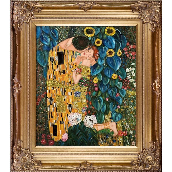 Abstract Acrylic Paintings On Canvas Original art Gold art tree painti –  Framer