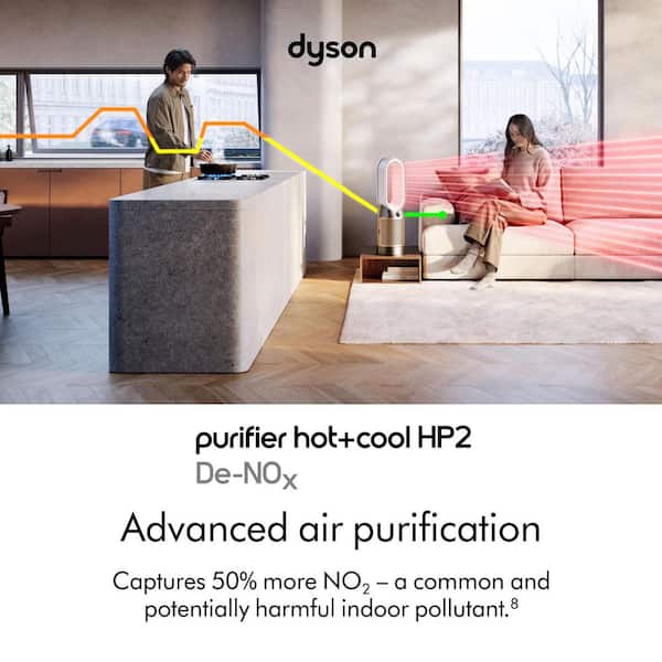 Dyson 71 sq. ft. Combined HEPA+K-Carbon filter in White/Gold
