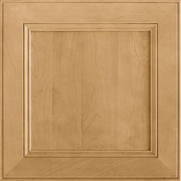 American Woodmark MacArthur 11 9/16-in. W x 3/4-in. D x 11 1/2-in. H in Maple Rye Cabinet Door Sample