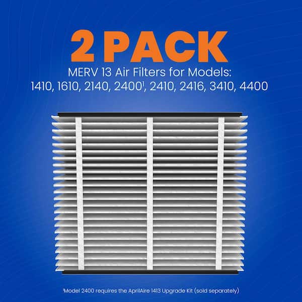 AprilAire 413 16 in. x 25 in. x 4 in. MERV 13 FPR 12+ Pleated