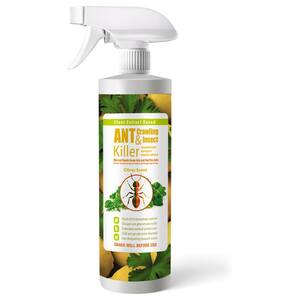 Ant and Crawling Insect Killer 16 oz., Instant Kill, 4-Week Deterrence, Plant-Based, Child/Pet-Safe