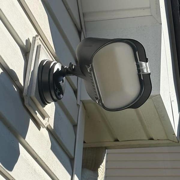 Cedar Hill 72W 8000 Lumen 120 Light Beam Angle Black Dusk to Dawn