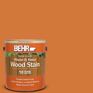 1 gal. #T17-19 Fired Up Solid Color House and Fence Exterior Wood Stain