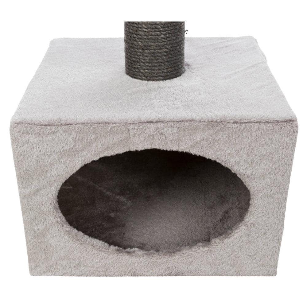 Gray 43" Sisal Cat Tree with Condo and Perches