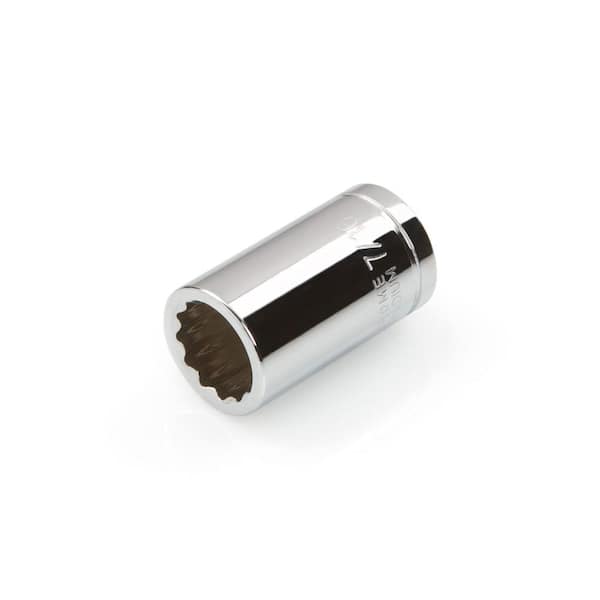 TEKTON 3/8 in. Drive 7/16 in. 12-Point Shallow Socket