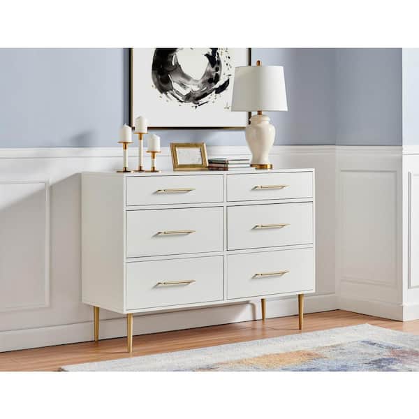 Gold Wood Dresser 36 25, White And Gold Marble Top Dresser