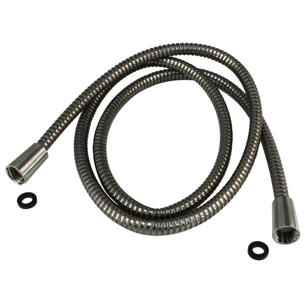 72" Satin Nickel Extra Long Flexible Handheld Shower Hose