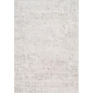 Marquis Grey 7 ft. 10 in. x 10 ft. 3 in. Distressed Area Rug