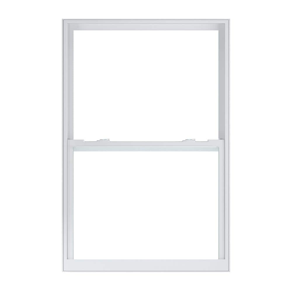 American Craftsman 36 in. x 54.625 in. 70 Series White Single Hung Low ...