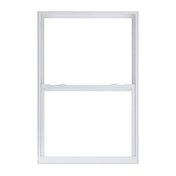 American Craftsman 36 in. x 54.625 in. 70 Series White Single Hung Low-E Argon SC Glass Vinyl Impact FL Flange Window, Screen Incl