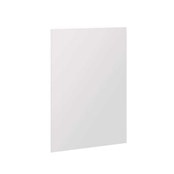 Hampton Bay Courtland 23.25 in. W x 34.5 in. H Base Cabinet End Panel in Polar White