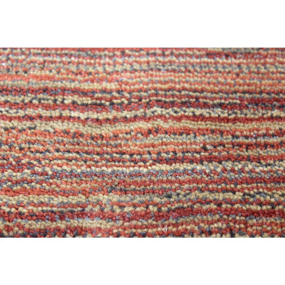 Burnt Orange Handmade Tufted Wool Rectangular Area Rug