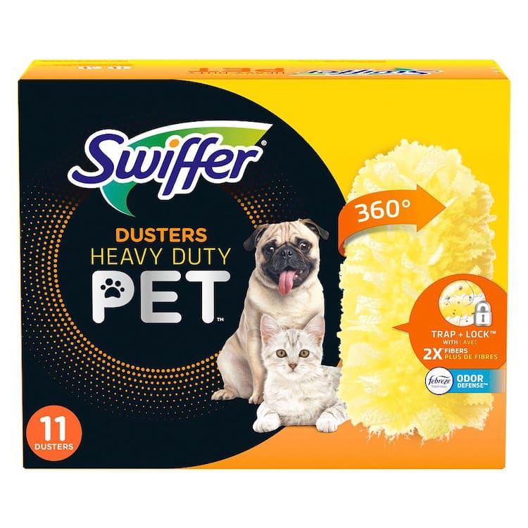 Swiffer Heavy Duty Pet Febreze Odor Defense Multi-Surface Duster Refills (11-Count)