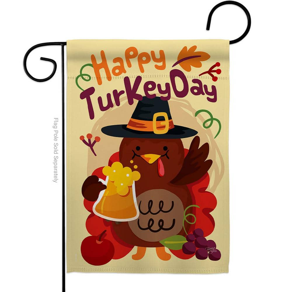 Team Turkey Garden Flag - Decorative Flags 