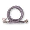 HippoHose 16FT Washing Machine Hoses 2-Pack - Braided Stainless Steel With 90° Elbow