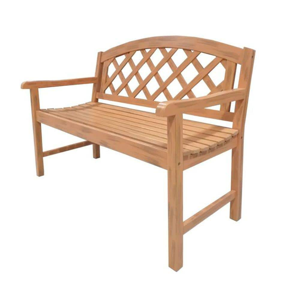 Jack Post Wood Patio Bench 8068221 - The Home Depot