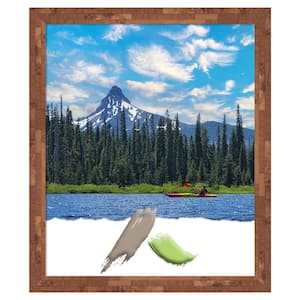 Fresco Light Pecan Wood Picture Frame Opening Size 20 x 24 in.
