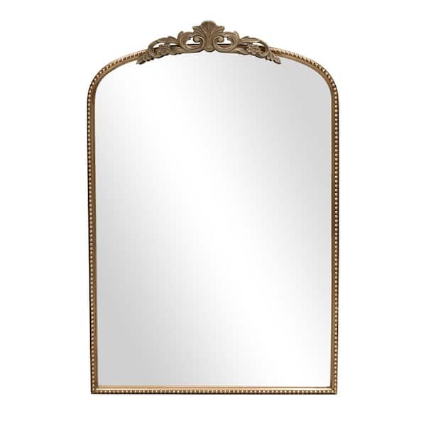 tkjhsb.19881231 LuxHomez 24 in. W x 36 in. H Vintage Antique Gold Arched Ornate